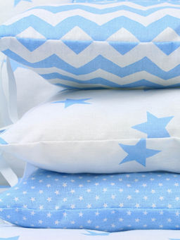 Бортики в кровать - Голубой Набор бортиков