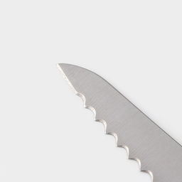 Набор кухонных принадлежностей на подставке Ardone, 7 предметов: 5 ножей, мусат и ножницы, цвет хромированный - Simaland фото 20