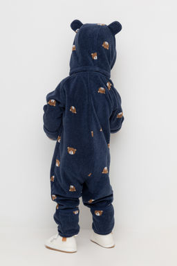 Комбинезон Crockid ФЛ 60008/н/2 ГР флис синий  фото 4