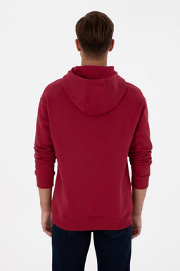 Erkek Koyu Frambuaz Basic Sweatshirt Sepette S_rpriz _ndirim - U.s. polo assn фото 5