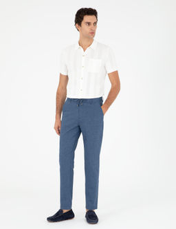 _ndigo Carrot Fit Kanvas Pantolon