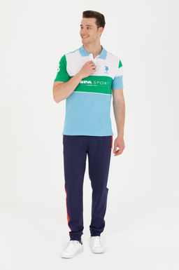 Мужская бирюзовая футболка - U.s. polo assn фото 4