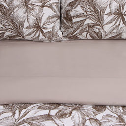 Постельное бельё 2-спальное LoveLife Tropics, жатка