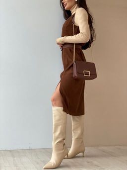 Сарафан базовый с разрезом - Martichelli фото 5