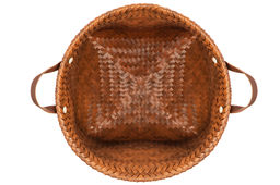 Корзина плетеная д/хранения 38*38*42 см, с ручками, полиротанг - Elan gallery фото 5