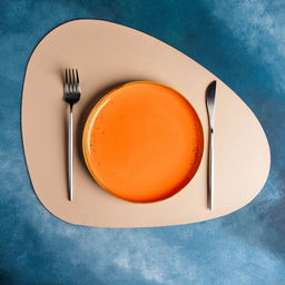 Цена за 12 шт. Салфетка сервировочная на стол Доляна Тэм, 4535 см, цвет персиковый  фото 5