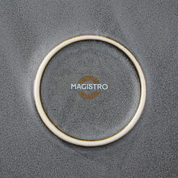 Тарелка Magistro Urban, d=22 см, фарфор, серая  фото 7