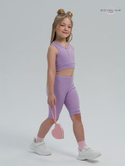 Костюм Тренд лапша лаванда - Sovalina фото 18