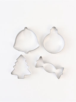 Формы для выпечки новогодние «Прянички», 4 шт.