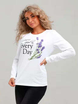 Лонгслив женский 336 - Вега фото 9