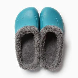 Галоши-сабо женские утепленные "Монтана" цвет изумрудный, размер 41