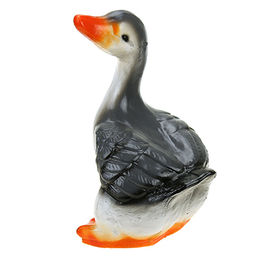 Скульптура-фигура для сада гипсовая "Гусь малый" 20х29см (Россия)