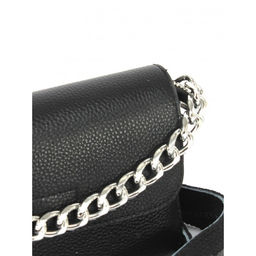 Сумка женская натуральная кожа JRP-99111, 3отд, плечевой ремень, черный 263445