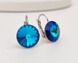 Серьги с кристаллами Swarovski