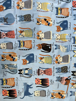 K13595 Платок 60/60 шелк искусственный ГОЛУБОЙ