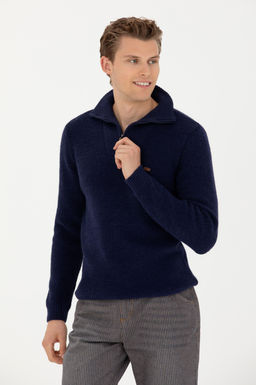 Мужской темно-синий свитер - U.s. polo assn фото 15
