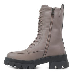 5B5243 ЖЕН Ботинки нат.кожа нат.мех ТЭП - Юничел фото 3