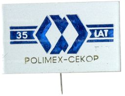 Значок рекламный POLIMEX-CEKOP