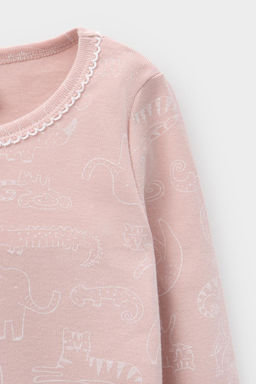 К 1601/24/зоопарк на дымчатой розе пижама дет