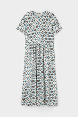 ЕВТ 5070/гардения,турецкий глаз платье жен