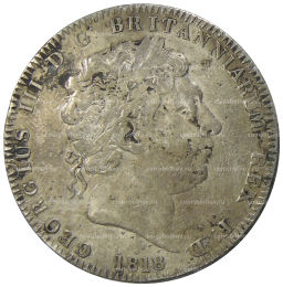 1 крона 1818 года Великобритания