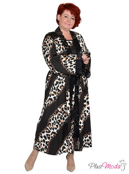 Халат Модель №1591 размеры 44-84 - Plusmoda фото 4