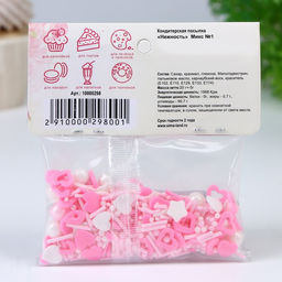 Кондитерская посыпка Нежность, микс № 1, 20 г - Simaland фото 3