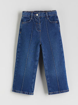 Beli Ayarlanabilir K?z ?ocuk Jean Pantolon