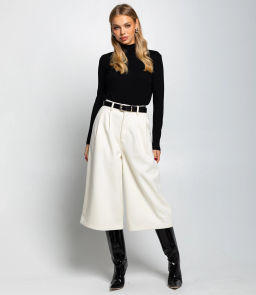 Шорты #КТ8630, молочный