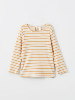 Kare Yaka Kadife K?z Bebek Elbise ve Ti??rt 2li