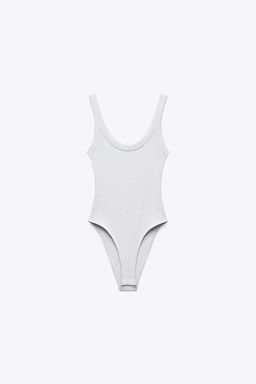 RIBBED BODYSUIT - Zara фото 13