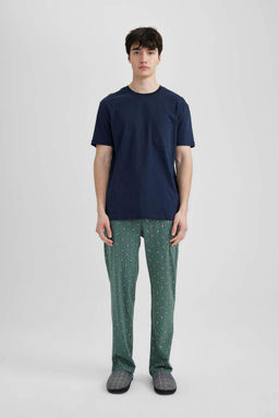 Regular Fit K?sa Kollu Pijama Tak?m? - Defacto фото 3