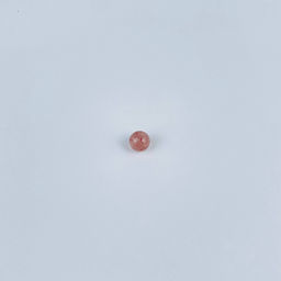 Бусины для украшений из Клубничного кварца (3 шт)