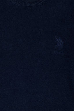 U. S. Polo Assn Базовый свитер темно-синего цвета для мальчика - U.s. polo assn фото 9