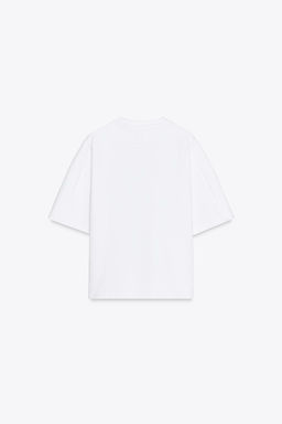 SHORT SLEEVE INTERLOCK SWEATSHIRT - Zara фото 7