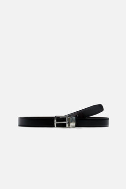 REVERSIBLE LEATHER BELT - Zara фото 3