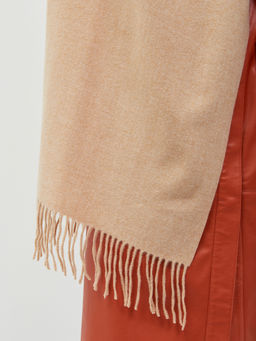 В составе шерсть и кашемир! теплый двусторонний палантин - Tantino фото 5