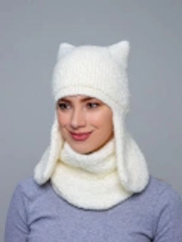 Шапка-ушанка женская Алиса - Tamasha фото 10