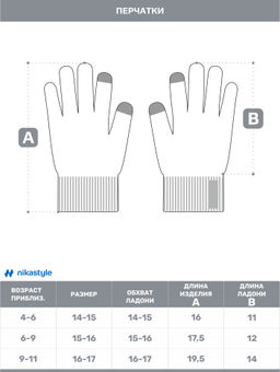 Перчатки 15м22426 молоко - Nikastyle фото 4