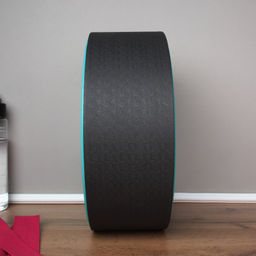 Колесо для йоги и пилатеса 32Х12 / YW32-BB / черный-голубой / уп10 - Галеонтрейд фото 2