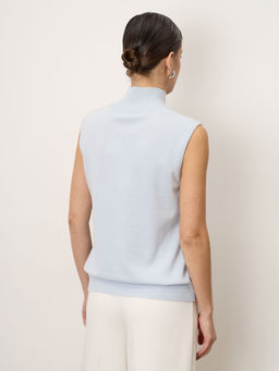 Джемпер женский из кашемира 6051 аквамарин