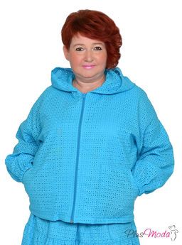 Жакет Модель №1641 размеры 44-84 - Plusmoda фото 2