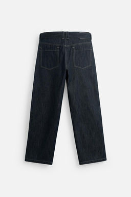 STRAIGHT-LEG JEANS WITH BELT - Zara фото 9