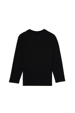 Erkek _ocuk Siyah Basic Bisiklet Yaka Sweatshirt Sepette S_rpriz _ndirim - U.s. polo assn фото 2