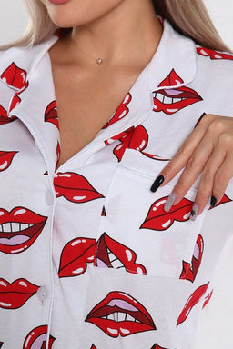 908 Пижама женская Губы