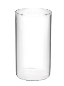 Кашпо для цветов Эллен, d=6.5 см, h=12 см, стеклянное, прозрачное