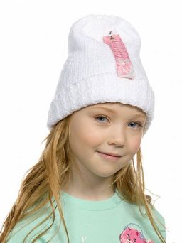 PELICAN, шапка для девочек, Белый