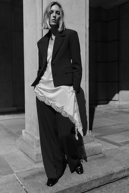 ZW COLLECTION TEXTURED TAILORED BLAZER - Zara фото 2