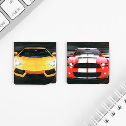 Цена за 2 шт. Подарочный набор «Тому, кто может все», блокнот А6, 32 листа, наклейки, магнитные закладки