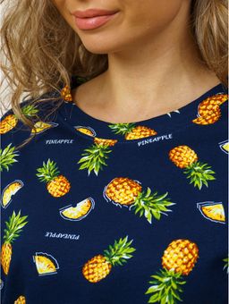 Мальта пижама женская (темно-синий) - Lovetex фото 17